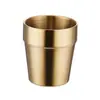 Copo de Água Aço Inoxidável 304 Camada Dupla Isolamento Térmico Antiescaldante Espessado Copo de Café Copo Doméstico Copo de Viagem Copo de Cerveja