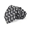 Gravata Masculina para Negócios, Banquete, Uso Casual, Gravata de Luxo, Estampa Jacquard de Seda Poliéster, Logo Bordado, Atacado Personalizado