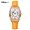 Reloj de Moda Trendy para Mujer Dawnlight con Barril de Vino y Diamantes, con Calendario, Resistente al Agua, Reloj de Cuarzo para Transmisión en Vivo Transfronteriza del Fabricante