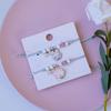Ano Novo de Inverno Bênção do Ano do Coelho Pulseira de Coelho Design de Nicho para Meninas Enviar para Namorada Amigos Crianças Pulseira Atacado