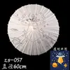 Sombrilla de Papel Aceite Blanca DIY Graffiti Niños Hecha a Mano Mini Pintura en Blanco Papel Blanqueado Sombrilla Decorativa Sombrilla Venta al por Mayor