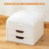 Bainabang Top Acabamento de Mesa Cosméticos Cuidados com a Pele Caixa de Armazenamento de Batom Gabinete de Suprimentos para Banheiro Caixa de Armazenamento de Diversos