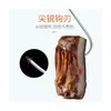 Acero Inoxidable Salchicha Gruesa Tocino Sólido Gancho Especial Gancho Punta Afilada Carne Pato Asado Salchicha de Cerdo Mayoreo
