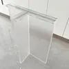 Pernas de Mesa Luminosas Acrílicas Foscas Pernas de Mesa de Toucador Estrutura de Suporte Pernas Mesa de Ilha Barra de Suporte de Mesa Canto de Mesa com Luzes