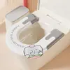 Cojín para Asiento de Inodoro de Eva, Universal para Todas las Estaciones, Impermeable, Lavable, Cubierta Adhesiva para Asiento de Inodoro para Uso en Casa