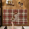 Diseño de Línea Minimalista Transfronterizo Pasillo de Entrada Felpudo Resistente al Desgaste Felpudo Decorativo Baño Felpudo Absorbente para Piso Felpudo de Secado Rápido