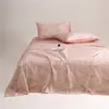 Lençol de Cama Espesso Classe A 100% Algodão Escovado de Inverno, Estilo Nórdico Lençol de Cama de Solteiro e Casal, 100% Algodão Puro, Espessado, Delicado e Amigo da Pele