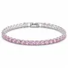 Pulseira de zircônia da moda transfronteiriça feminina nicho simples cristal pulseira de alta qualidade acessórios joias joias joias atacado