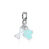 Huiyue nova liga fofa pata de cachorro pulseira pingente de contas gatinho pingente de contas à vista atacado