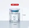 Botellas de Vidrio para Nido de Pájaro Se Pueden Cocinar al Vapor, Botellas Vacías para Cocina Fresca, Resistentes a Altas Temperaturas, Botellas para Reenvasado, Comida para Llevar Comercial, Frascos Pequeños Sellados de Grado Alimenticio
