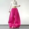 Pantalones de chándal casuales holgados para estudiantes, de cintura alta, adelgazantes, gruesos, para mujer, tendencia Otoño e Invierno 2025