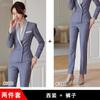 Conjunto de Traje Profesional para Mujer, Primavera y Verano, Adecuado para Joyerías, Recepcionistas de Hotel, Ropa Formal, Uniformes de Trabajo para Tiendas 4S, Viajes de Negocios