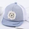 Chapéu Infantil Leão Chapéu de Sol Bebê Primavera & Outono Fino Boné Bebê Menino Verão Super Fofo Chapéu Bebê Menino