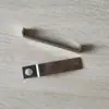 Soporta la personalización de piezas de estampado de acero inoxidable, sujetadores para paneles de pared de fábrica de muebles, conectores para proyectos de decoración de interiores, resistentes a la corrosión