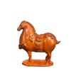 Talla de Madera de Ébano Casa de Pueblo Tangma Animal del Zodíaco Decoración para el Hogar Apertura de Oficina Artesanía de Madera Maciza Regalos