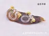Clip de oreja en forma de U de resina popular japonesa y coreana no alérgico pin de metal DIY agujero de doble cabeza con clip de oreja colgante sin agujero