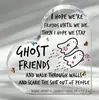Decorações de Halloween Transfronteiriças, Enfeites Espessos em Acrílico em Formato de Coração, Displays Transparentes em Acrílico, Personalizáveis e Dropshipping Disponíveis no Temu