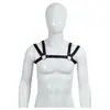Ygm Elegante Arnés de Pecho con Remaches para Hombre, Decoración de Chico Duro, Correa de Hombro Punk Moderna, Accesorios Gays, Ropa de Coqueteo Gay