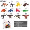 Dinosaurios transfronterizos Una variedad de insectos de simulación juguetes de animales marinos escena de mesa de arena ciencia y educación modelo animal cognitivo traje