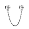 Accesorios Transfronterizos Aleación Panjia Accesorios para Pulsera de Cuentas diy Oreja de Trigo Minnie Cadena de Seguridad Hebilla Fija Opción de Regalo