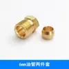 Junta de Tubo de Óleo Lubrificante para Máquina-Ferramenta CNC 4mm/6mm/M8/M10 Rosca Porca Anel de Vedação Luva Vilarejo Conjunto de Três Peças