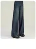 Jeans de Pierna Ancha para Mujer 2025 Nuevo Otoño Súper Bonitos Pequeño Otoño e Invierno Talla Grande Sueltos Aspecto Adelgazante Pantalones Rectos