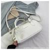 Bolso de mano cruzado para mujer, estilo bolos, estilo moderno, sencillo, tipo almohada, de gran capacidad, para desplazamientos diarios, 2025