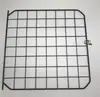 Malla de jaula de pieza mágica de acero inoxidable con puerta Accesorios de montaje de malla DIY Pieza de valla Jaula para gatos Galvanizado Montaje
