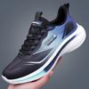 26 Zapatos Nuevos de Verano para Hombre, Transpirables de Malla de Seda Helada para Correr, Deportivos Casuales de Moda con Suela Gruesa, Zapatos de Hombre Tejidos Fly-Knit