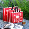 Bolsa no tejida recubierta para promoción de tiendas de ropa, bolsa de regalo no tejida, bolsa de compras de alta gama