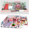 Equipamiento para parques infantiles a gran escala, instalaciones de tobogán giratorio para jardines de infancia y centros de ventas, venta directa del fabricante