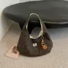 Bolso de hombro tipo tote retro con estampado de leopardo estilo americano para mujer, nueva colección otoño/invierno 2026, gran capacidad, casual, versátil y adecuado para ir al trabajo, se puede llevar debajo del brazo