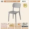 Cadeira de Jantar para Uso Doméstico, Cadeira de Plástico Espessa Empilhável, Cadeira de Mesa de Jantar para Restaurante com Encosto, Cadeira Comercial com Encosto para Crianças e Idosos
