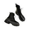 Talla grande estilo británico retro botas Martin mujer 2024 otoño nueva moda Joker doble cremallera botas Martin al por mayor