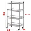 Carrito Pequeño de Segunda Mano Estante de Almacenamiento para el Hogar Estante de Almacenamiento para Snacks Estante Organizador Móvil de Múltiples Niveles Estante de Almacenamiento para Cocina con Ruedas
