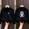 Camiseta Térmica Base para Niñas de Felpa Cepillada Interna Estilo Otoño/Invierno para Niños Medianos y Mayores Cuello Semi Alto Manga Larga Nueva Colección Otoño/Invierno