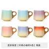 Juego de Tazas Maestras con Gradiente de Colores Taza Pequeña de Café Juego de Té Kung Fu Taza de Té con Asa Tazón de Té Taza de Degustación Juego en Caja de Regalo