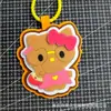 Pingente de Feltro com Texto do Tiktok Acessório de Mochila Não Tecida Chaveiro Popular Fofo Corrente para Celular
