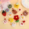 Accesorios de Fieltro de Lana Transfronterizos Dibujos Animados Fresas Zanahorias Patito Amarillo Materiales para Joyería Accesorios Hechos a Mano para DIY Accesorios