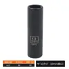 Dado Hexagonal Extendido de 3/8, Dado Universal, Dado Hexagonal, Cabeza de Dado de 3/8, Dado para Llave de Carraca, Interfaz de 10 mm