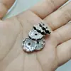 Venta caliente transfronteriza 15 mm cuenta de plata rueda redonda de diamantes de imitación espaciador de rueda borde ondulado espaciador de diamantes accesorios