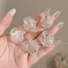 Elegante Mini Pasador de Princesa Sirena para Mujer, Pasador Colorido para Fijar Cabello Suelto y Flequillo, Accesorio para el Cabello Dulce de Alta Gama