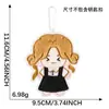 Nuevos personajes de dibujos animados de anime bidimensionales de peluche, colgantes hechos a mano para DIY para combinar con mochilas y cajas, parches de tela bordados
