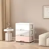 Mesa de Cabeceira Simples Moderna para Quarto Principal Apartamento Pequeno Tipo Gaveta Armazenamento e Exibição para Quarto Armário de Armazenamento para Montagem