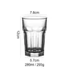 Taza de Cerveza Comercial para Bar KTV Estilo Nuevo 2026 Taza de Jugo Taza de Leche para Desayuno Taza de Vidrio para Uso Doméstico Taza para Bebidas