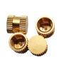 Suministros del Fabricante Tuercas de Cobre Moldeadas por Inyección Roscadas para Agujero Ciego con Especificaciones M5 Embebidas, Gama Completa, Muestra Gratuita Disponible, Material de Latón