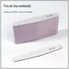 Lixa de unha de areia cinza tira de fricção de unhas tira de lixa de unha tira de moagem de unhas tira de areia de dupla face ferramentas de manicure atacado