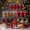 Bola Decorativa para Árvore de Natal Transfronteiriça, Bola Cônica de Diamante, Pingente de Natal, Pingente Decorativo para Árvore de Natal, Atacado em Caixa
