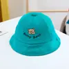 Novo Chapéu de Bacia Ursinho para Primavera e Outono Veludo Quente Protetor Solar Viagem ao Ar Livre Chapéu de Pescador Desenho Animado Boutique