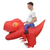 Disfraz inflable de dinosaurio personalizable traje de tiburón alienígena Halloween disfraz divertido para actuación decoración de fiesta